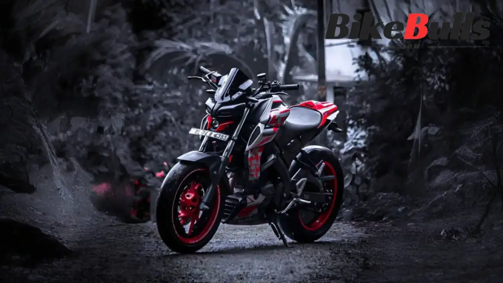 Yamaha MT 15 with strong style 