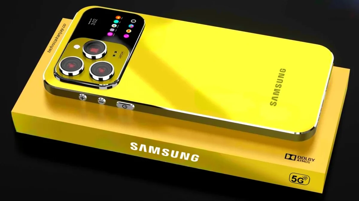 Samsung New Yallow Smartphone 5G