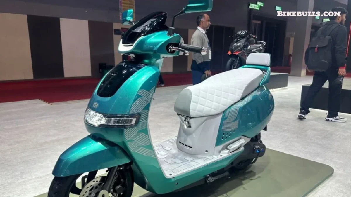 TVS unveiled the iQube ST 2025 Concept